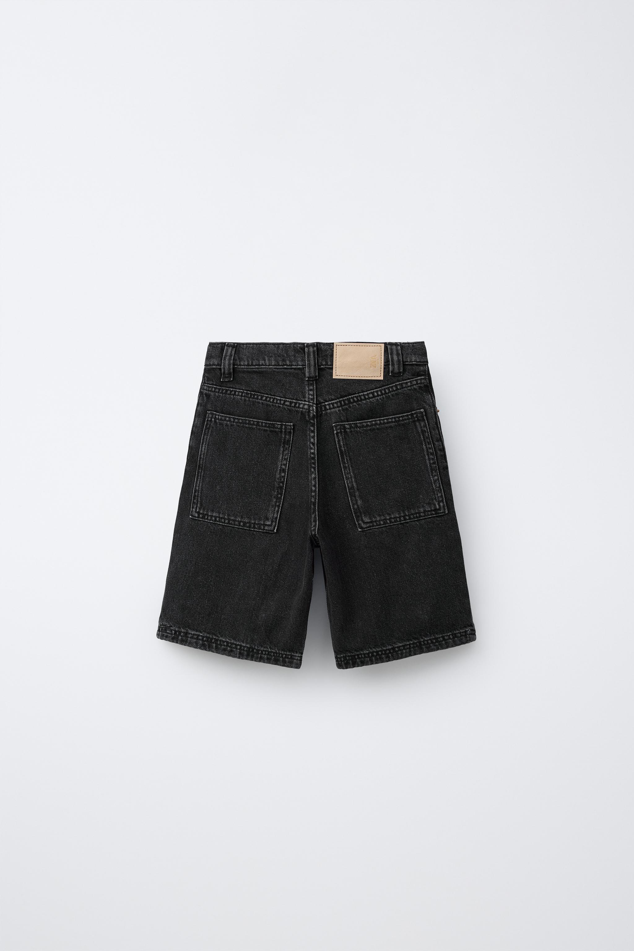 RELAXED BAGGY DENIM SHORTS